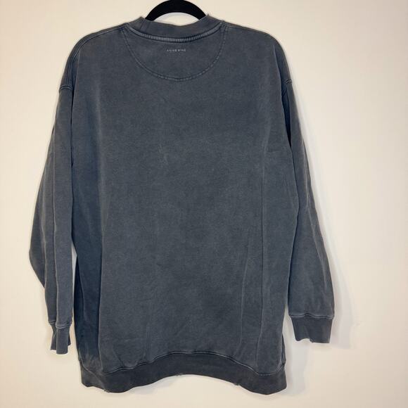 Anine Bing Tyler Crewneck Sweatshirt Oversized XS - Picture 8 of 8